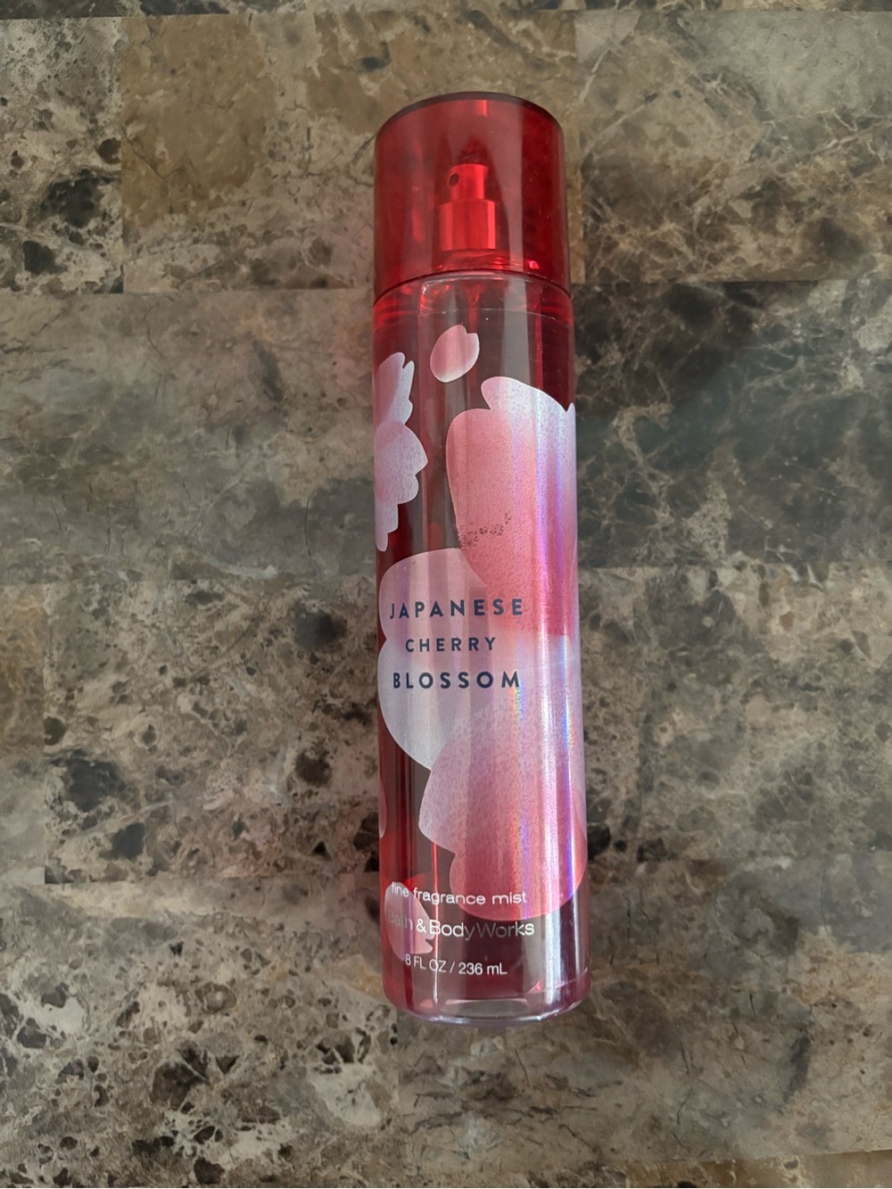 Bath & Bodyworks Fragrance Mist 8 fl oz Japanese Cherry Blossom Body 90% Full